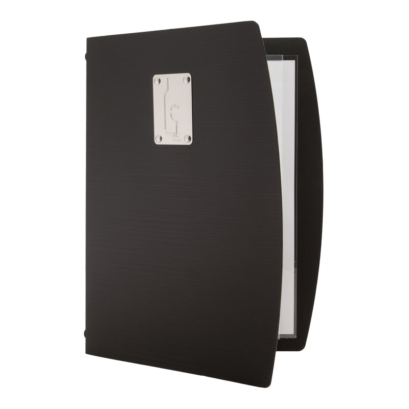 Load image into Gallery viewer, Securit Menu Holders - Rio - Black 34x25,5x1,8cm - Pack of 10
