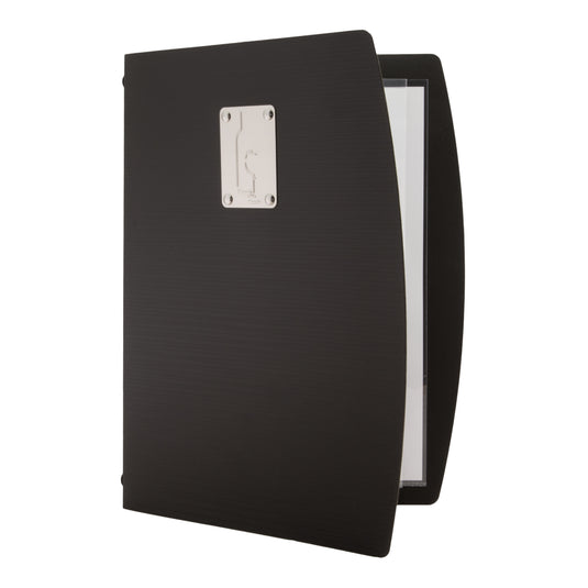 Securit Menu Holders - Rio - Black 34x25,5x1,8cm - Pack of 10