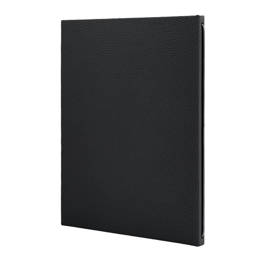 Securit Menu Set - Signature A4 Black - 10 Menu Holders + 20 Extra Pouches