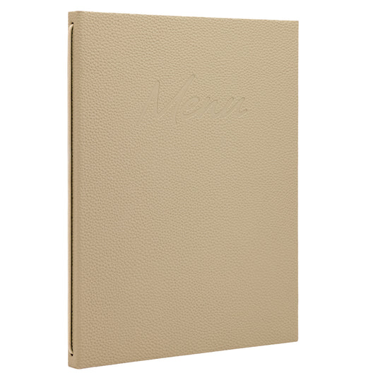 Securit Menu Holders - Signature Menu Holder A4 in Sand 25x31,5x2cm - Pack of 10