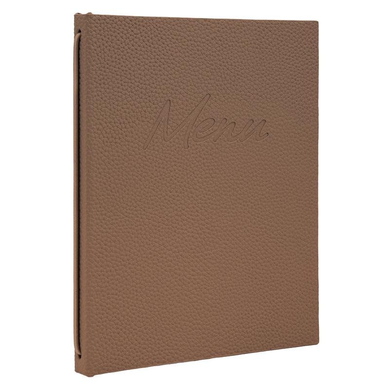 Load image into Gallery viewer, Securit Menu Holders - Signature Menu Holder A5 in Brown 18x22,5x2cm - Pack of 10
