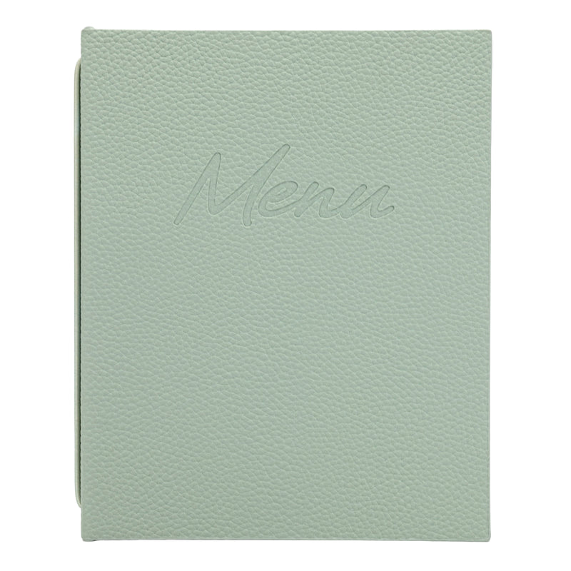 Load image into Gallery viewer, Securit Menu Set - Signature A5 Green - 10 Menu Holders + 20 Extra Pouches
