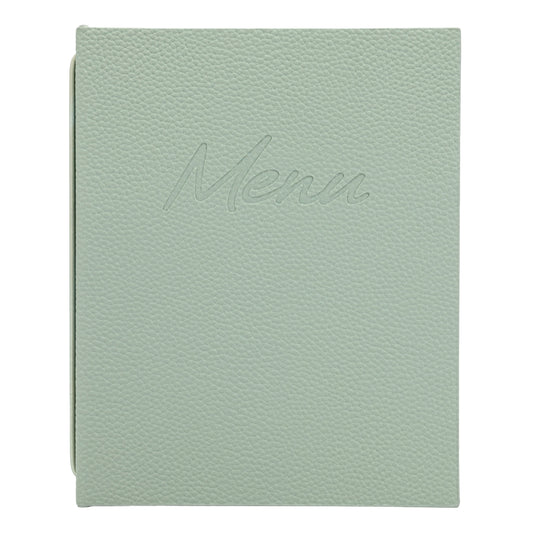 Securit Menu Set - Signature A5 Green - 10 Menu Holders + 20 Extra Pouches