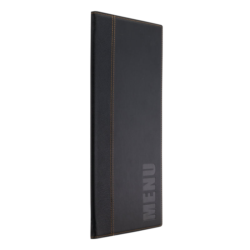 Load image into Gallery viewer, Securit Menu Set - Trendy A45 Black - 10 Menu Holders + 20 Extra Pouches
