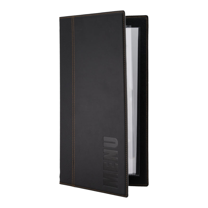 Load image into Gallery viewer, Securit Menu Holders - Trendy - Black 35,3x18,6x1cm - Pack of 10
