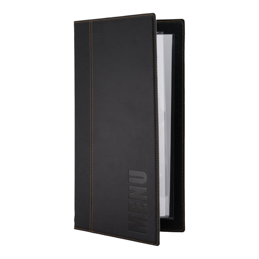 Securit Menu Holders - Trendy - Black 35,3x18,6x1cm - Pack of 10