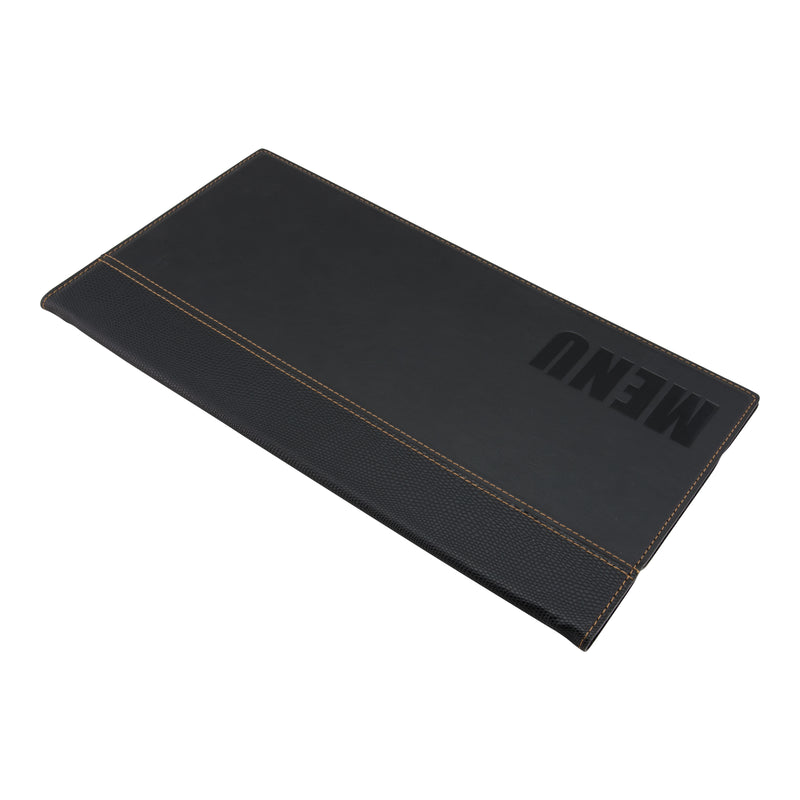 Load image into Gallery viewer, Securit Menu Holders - Trendy - Black 35,3x18,6x1cm - Pack of 10
