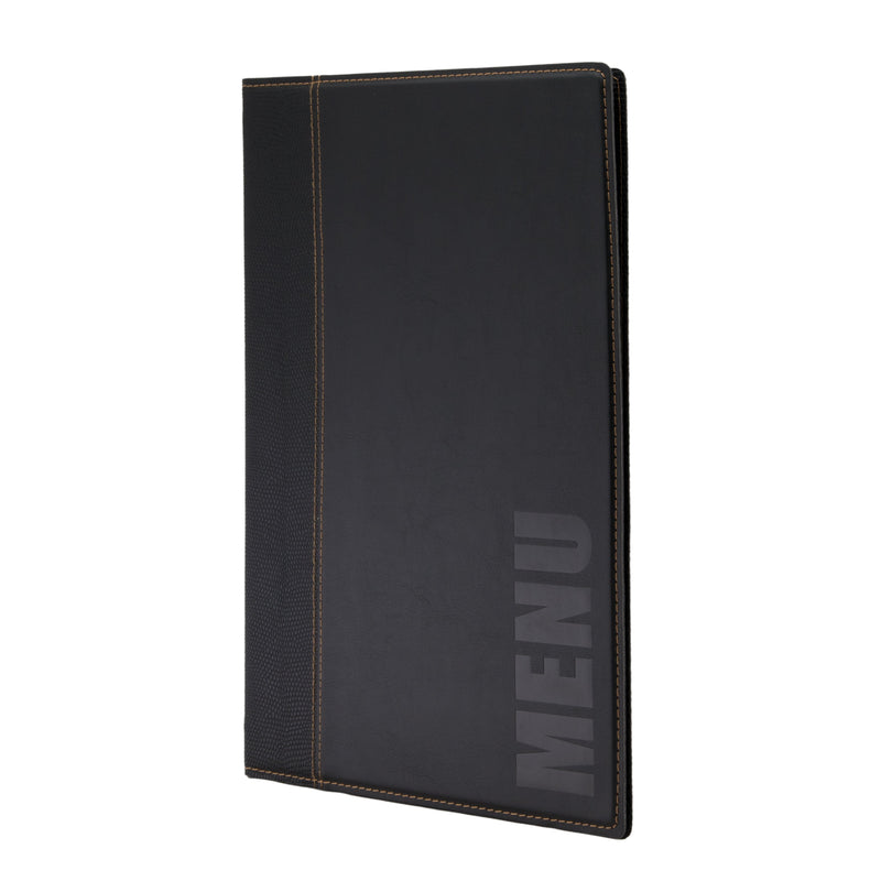 Load image into Gallery viewer, Securit Menu Set - Trendy A4 Black - 10 Menu Holders + 20 Extra Pouches
