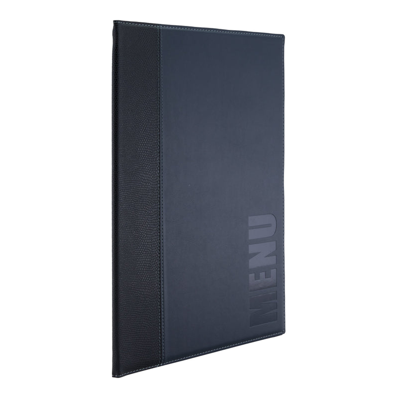 Load image into Gallery viewer, Securit Menu Set - Trendy A4 Blue - 10 Menu Holders + 20 Extra Pouches
