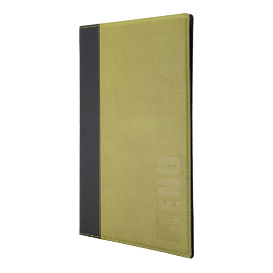 Securit Menu Set - Trendy A4 Green - 10 Menu Holders + 20 Extra Pouches