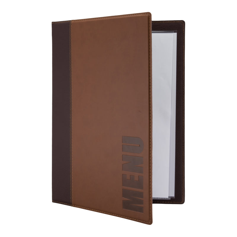 Load image into Gallery viewer, Securit Menu Holders - Trendy - Light Brown 34x24x0,4cm - Pack of 10
