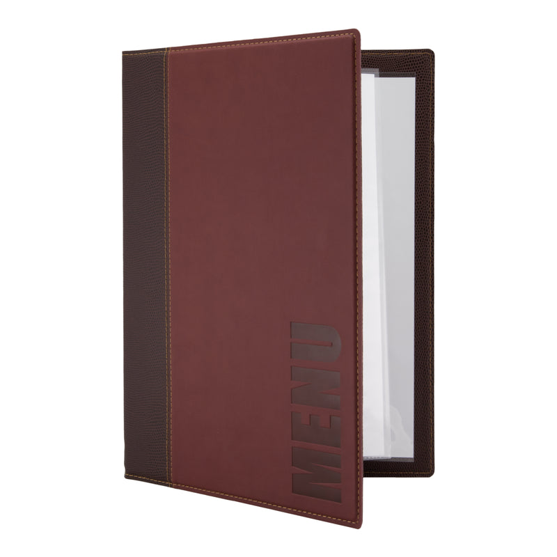 Load image into Gallery viewer, Securit Menu Holders - Trendy - Wine Red 34x24x0,4cm - Pack of 10
