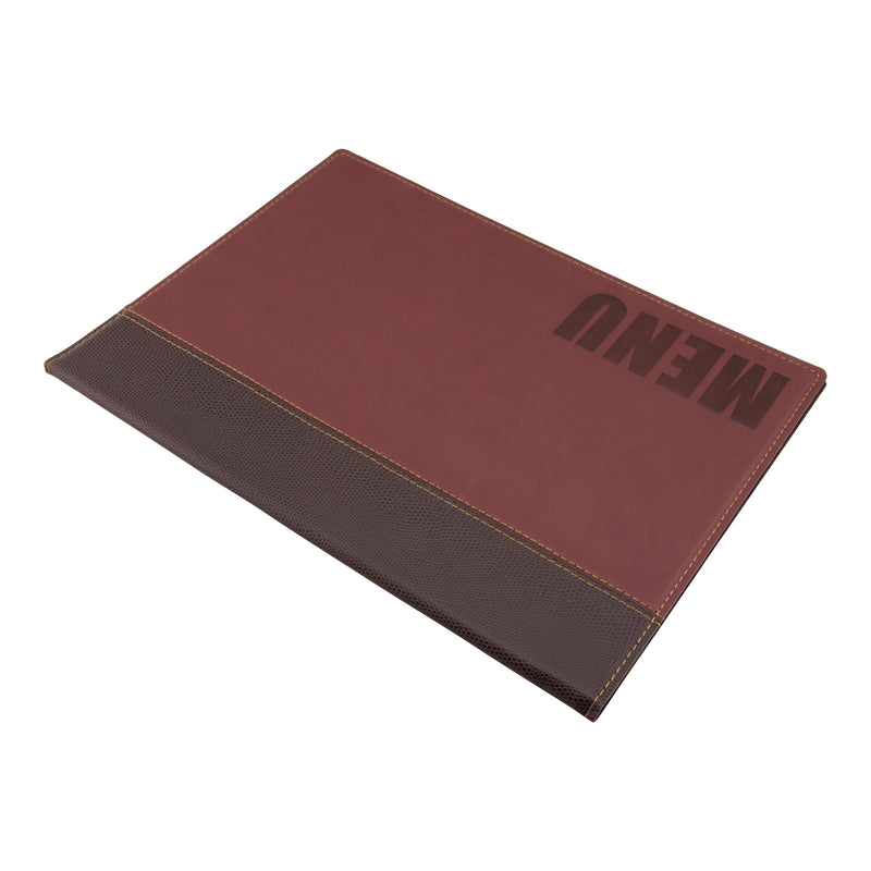 Load image into Gallery viewer, Securit Menu Holders - Trendy - Wine Red 34x24x0,4cm - Pack of 10
