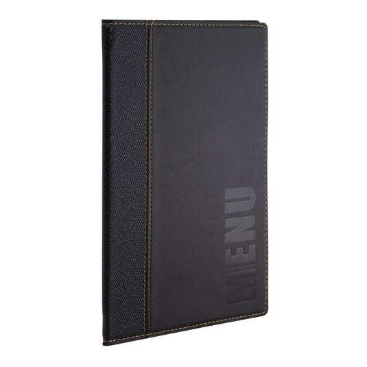 Securit Menu Holders - Trendy - Black 25,3x17,7x0,8cm - Pack of 10