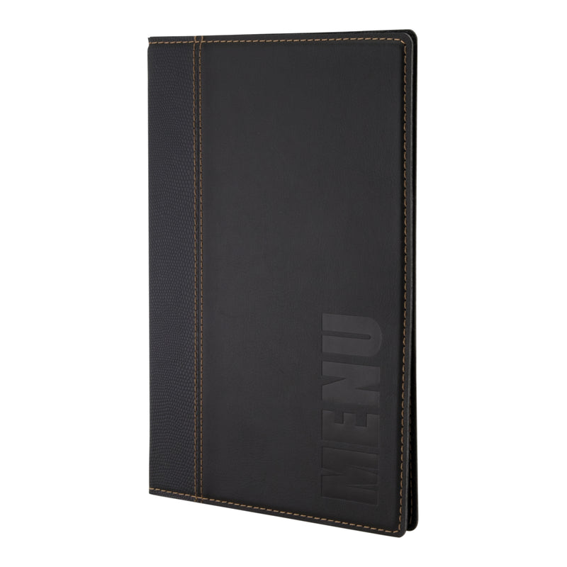 Load image into Gallery viewer, Securit Menu Holders - Trendy - Black 25,3x17,7x0,8cm - Pack of 10
