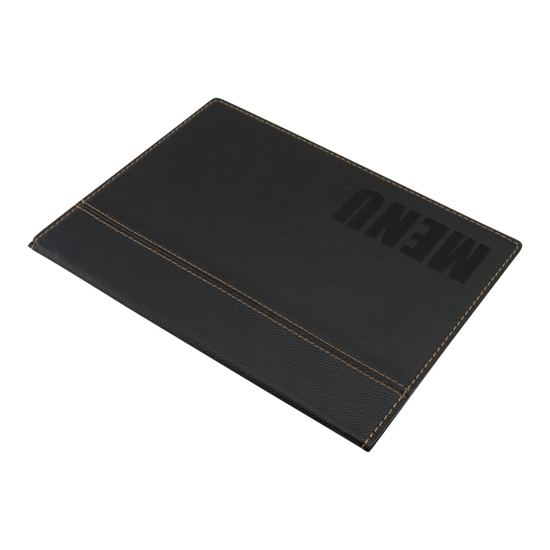 Load image into Gallery viewer, Securit Menu Holders - Trendy - Black 25,3x17,7x0,8cm - Pack of 10
