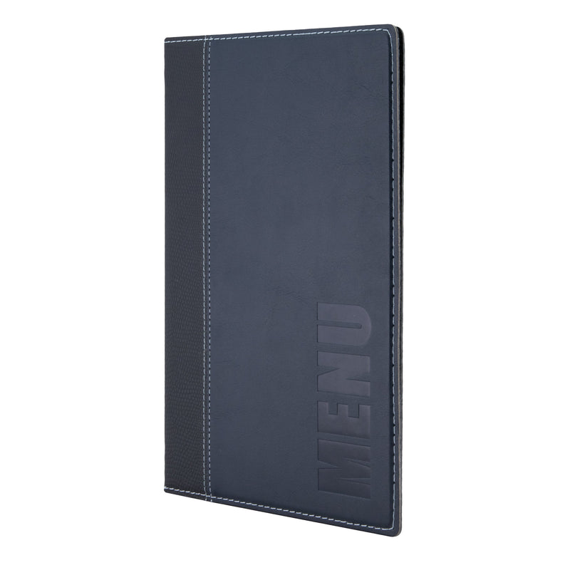 Load image into Gallery viewer, Securit Menu Set - Trendy A5 Blue - 10 Menu Holders + 20 Extra Pouches
