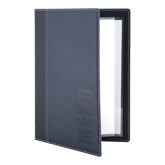 Securit Menu Holders - Trendy - Blue 25,3x17,7x0,8cm - Pack of 10