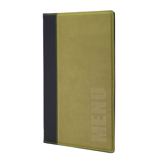 Securit Menu Set - Trendy A5 Green - 10 Menu Holders + 20 Extra Pouches