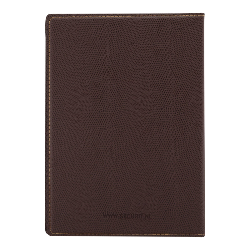Load image into Gallery viewer, Securit Menu Set - Trendy A5 Light Brown - 10 Menu Holders + 20 Extra Pouches
