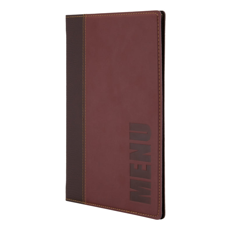 Load image into Gallery viewer, Securit Menu Set - Trendy A5 Wine Red - 10 Menu Holders + 20 Extra Pouches
