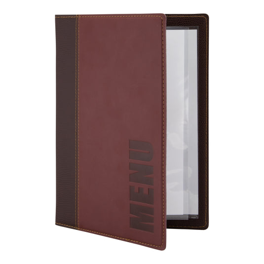 Securit Menu Holders - Trendy - Wine Red 25,3x17,7x0,8cm - Pack of 10