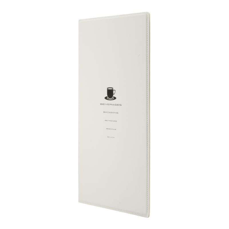 Load image into Gallery viewer, Securit Menu Holders - Design - White 35,2x18,5x0,8cm - Pack of 10
