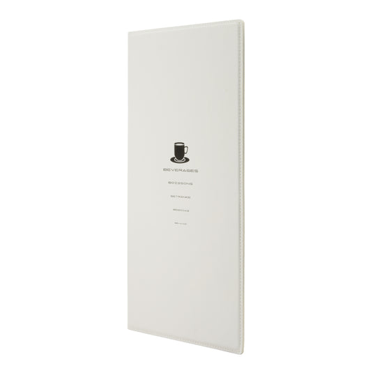 Securit Menu Holders - Design - White 35,2x18,5x0,8cm - Pack of 10