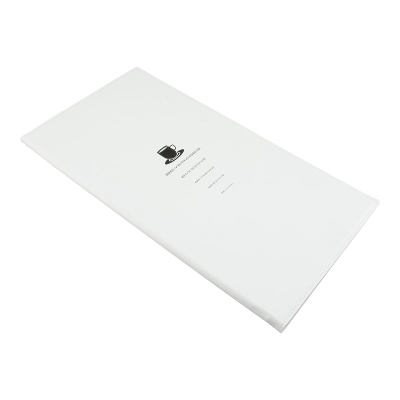 Load image into Gallery viewer, Securit Menu Holders - Design - White 35,2x18,5x0,8cm - Pack of 10
