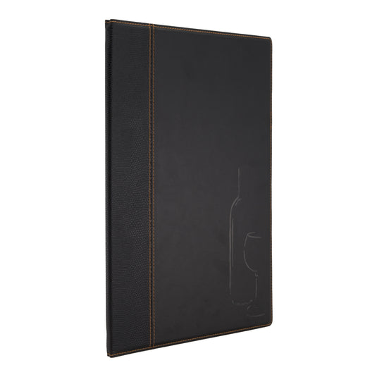 Securit Menu Holders - Trendy - Black 34x24,6x0,4cm - Pack of 10