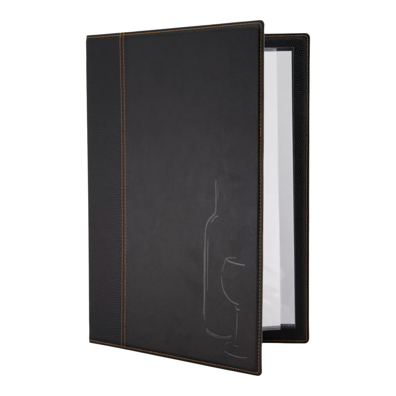 Load image into Gallery viewer, Securit Menu Holders - Trendy - Black 34x24,6x0,4cm - Pack of 10
