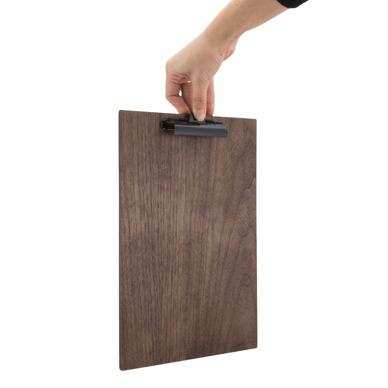Load image into Gallery viewer, Securit Menu Holders - Walnut - Walnut 33x23x2,3cm - Pack of 10
