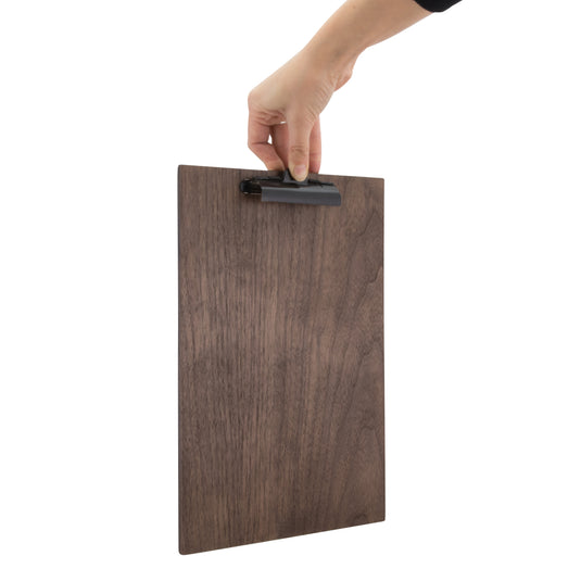 Securit Menu Holders - Walnut - Walnut 33x23x2,3cm - Pack of 10