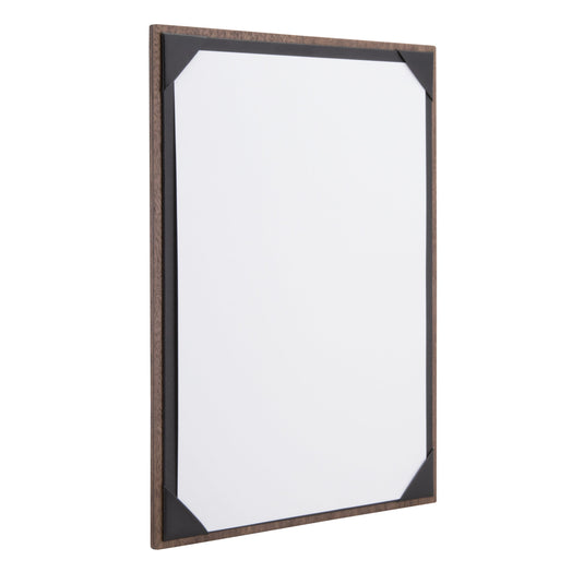 Securit Front-of-House Set - Walnut A4 Album - 10 Menu Holders + 10 Bill Presenters