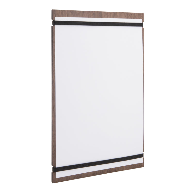 Load image into Gallery viewer, Securit Menu Holders - Walnut - Walnut 32x22x0,7cm - Pack of 10
