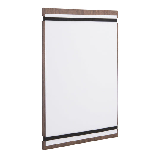 Securit Front-of-House Set - Walnut A4 Tablet - 10 Menu Holders + 10 Bill Presenters