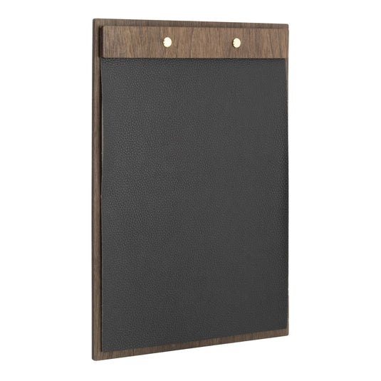 Securit Menu Holders - Walnut - Walnut 312x23x2cm - Pack of 10