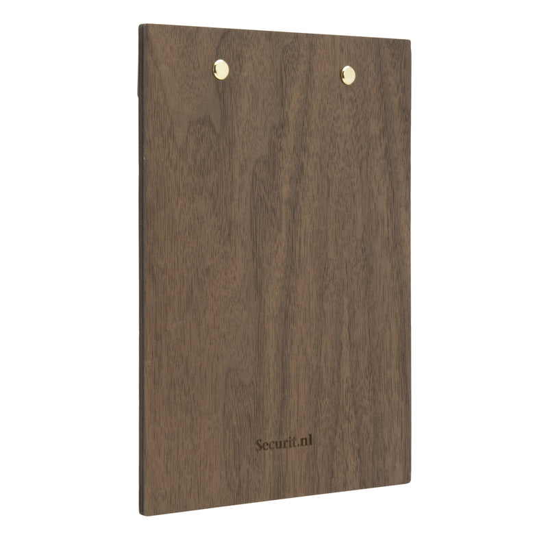 Load image into Gallery viewer, Securit Menu Holders - Walnut - Walnut 22,5x17x1cm - Pack of 10
