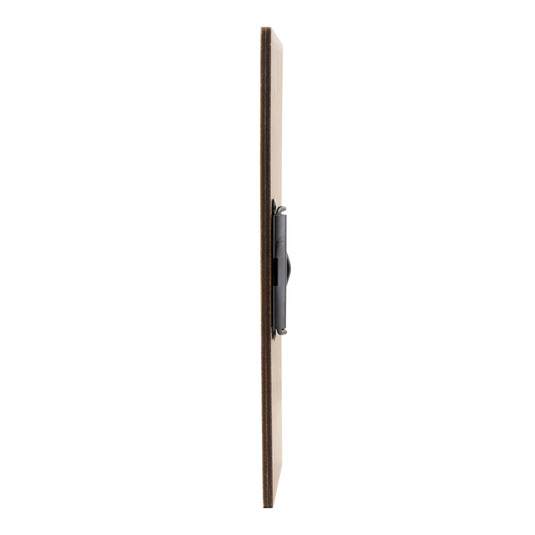 Securit Menu Holders - Walnut - Walnut 24x10x1cm - Pack of 10