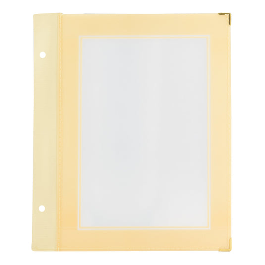 Securit Menu Set - Wood A5 Beige - 10 Menu Holders + 20 Extra Pouches