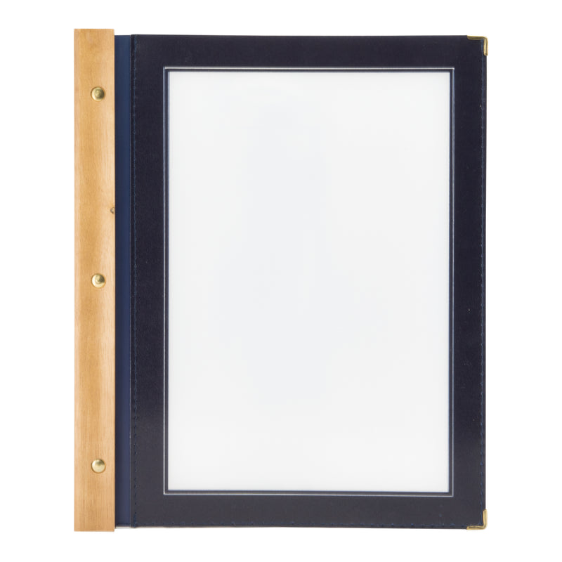 Load image into Gallery viewer, Securit Menu Holders - Wood - Blue 32,2x26,6x2cm - Pack of 10
