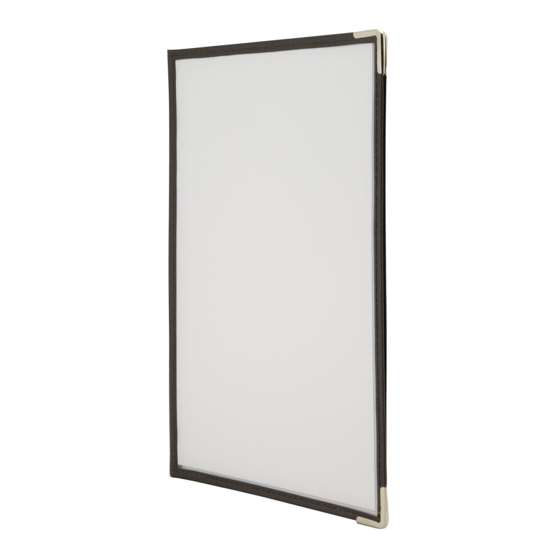 Load image into Gallery viewer, Securit Menu Holders - Crystal - Brown 32x24x1,8cm - Pack of 6
