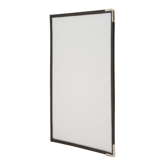 Securit Menu Holders - Crystal - Brown 32x24x1,8cm - Pack of 6