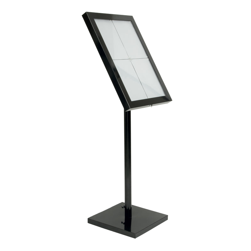 Load image into Gallery viewer, Securit Information Displays - Black Star - Black 138x50x40cm
