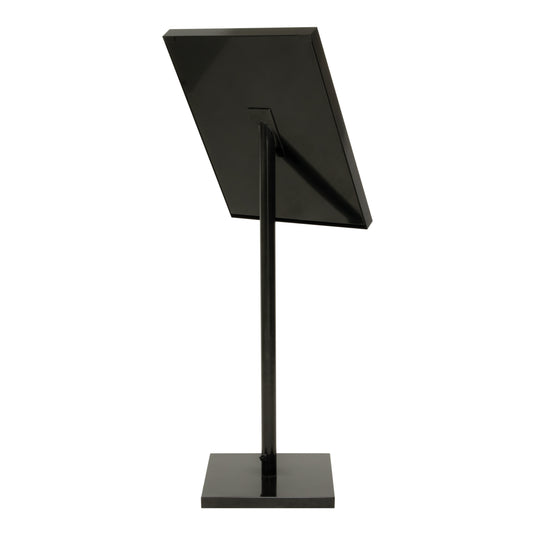 Securit Information Displays - Black Star - Black 138x50x40cm