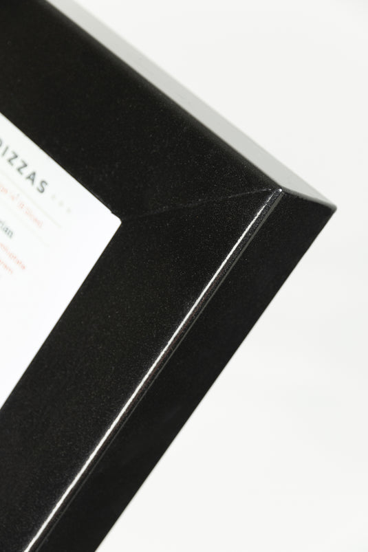 Securit Information Displays - Black Star - Black 138x50x40cm