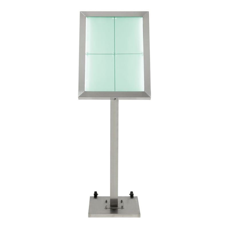 Load image into Gallery viewer, Securit Information Displays - Stainless Steel - Stainless Steel 69,5x52,3x6,5cm
