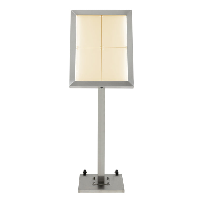 Load image into Gallery viewer, Securit Information Displays - Stainless Steel - Stainless Steel 69,5x52,3x6,5cm
