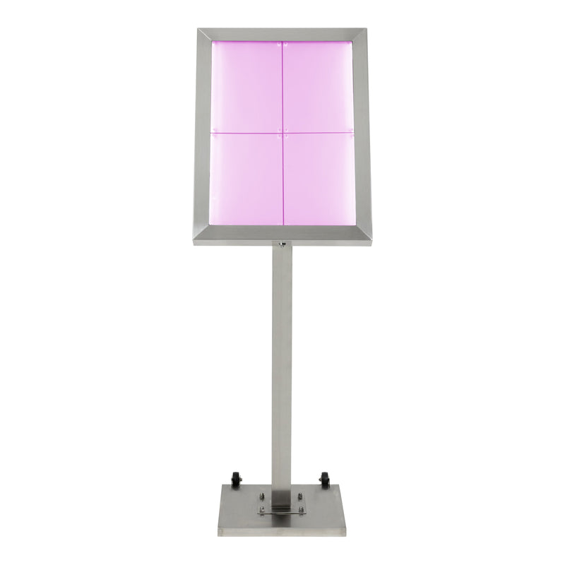 Load image into Gallery viewer, Securit Information Displays - Stainless Steel - Stainless Steel 69,5x52,3x6,5cm
