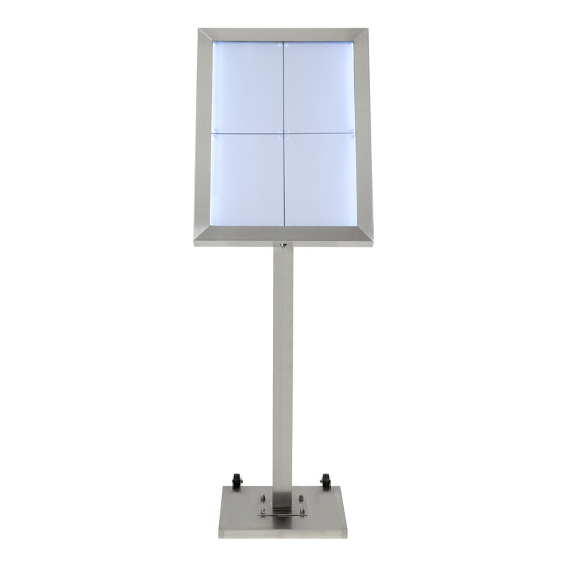 Load image into Gallery viewer, Securit Information Displays - Stainless Steel - Stainless Steel 69,5x52,3x6,5cm
